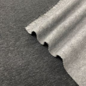 Dresówka drapana JOGGING grey melange