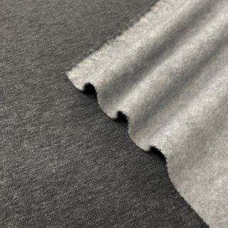 Dresówka drapana JOGGING grey melange