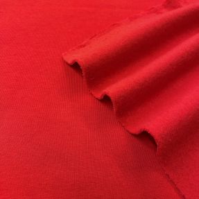 Dresówka drapana JOGGING red