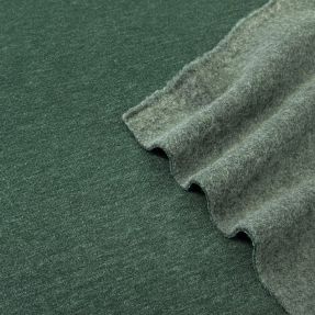 Dresówka drapana JOGGING dark green melange