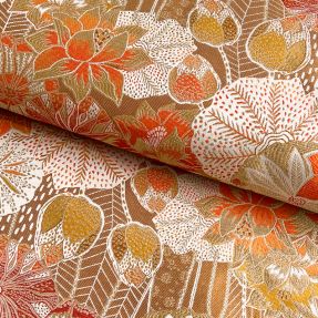 Tkanina dekoracyjna jacquard Opium allover peanut