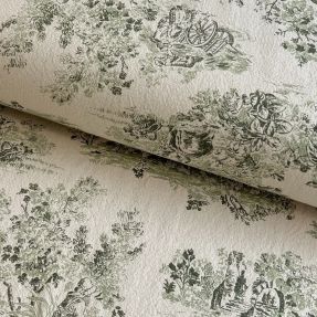 Tkanina dekoracyjna RUSTIC VINTAGE PRINT Gabrielle kaki