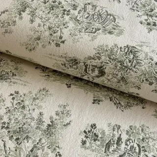 Tkanina dekoracyjna RUSTIC VINTAGE PRINT Gabrielle kaki