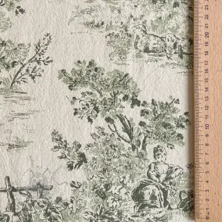 Tkanina dekoracyjna RUSTIC VINTAGE PRINT Gabrielle kaki