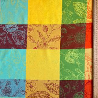 Tkanina dekoracyjna FRENCH TABLE CLOTH JACQUARD Cabosse allover summer