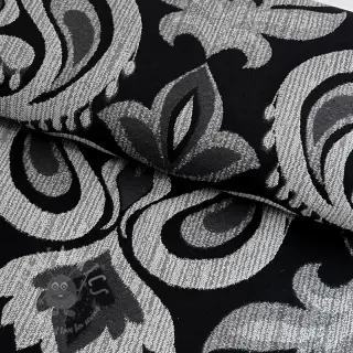 Tkanina dekoracyjna jacquard Baccara argent