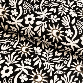 Tkanina dekoracyjna jacquard Sunlight noir