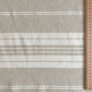 Tkanina dekoracyjna jacquard LINEN LOOK Granville lin