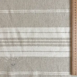 Tkanina dekoracyjna jacquard LINEN LOOK Granville lin