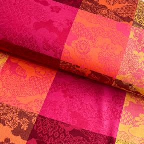 Tkanina dekoracyjna FRENCH TABLE CLOTH JACQUARD Niwa allover harissa