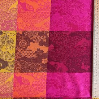 Tkanina dekoracyjna FRENCH TABLE CLOTH JACQUARD Niwa allover harissa