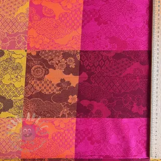 Tkanina dekoracyjna FRENCH TABLE CLOTH JACQUARD Niwa allover harissa