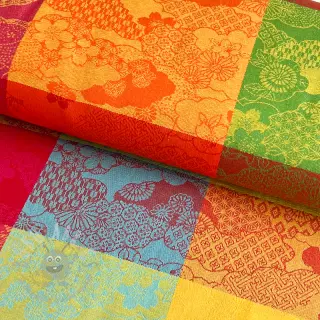Tkanina dekoracyjna FRENCH TABLE CLOTH JACQUARD Niwa allover summer