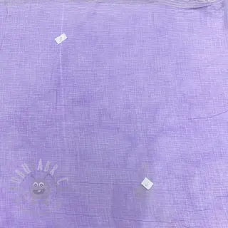 Muślin double gauze Vintage violet 2nd class