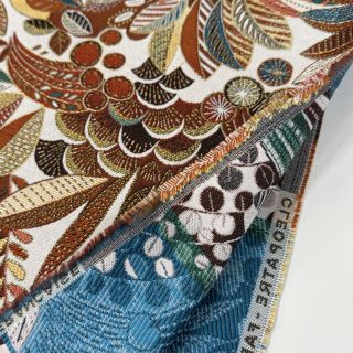 Tkanina dekoracyjna jacquard Cleopatre rouge