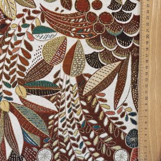 Tkanina dekoracyjna jacquard Cleopatre rouge