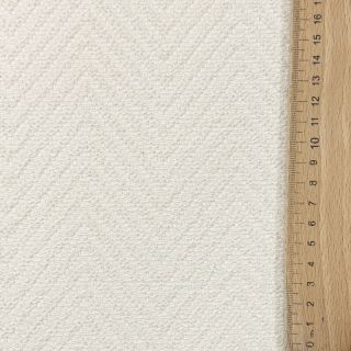 Tkanina dekoracyjna jacquard Saxo ecru