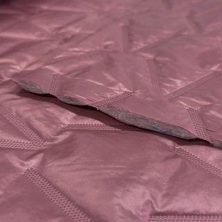 Pikowana tkanina Triangle rouge