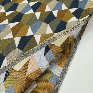 Tkanina dekoracyjna jacquard Mustang blue