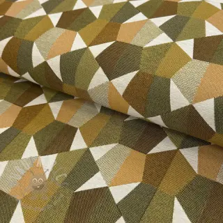 Tkanina dekoracyjna jacquard Mustang gold