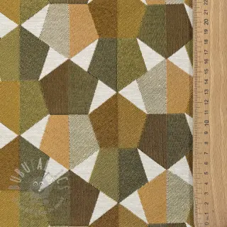Tkanina dekoracyjna jacquard Mustang gold