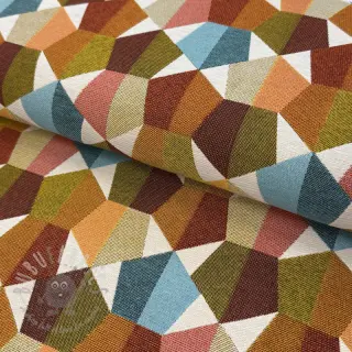 Tkanina dekoracyjna jacquard Mustang multi