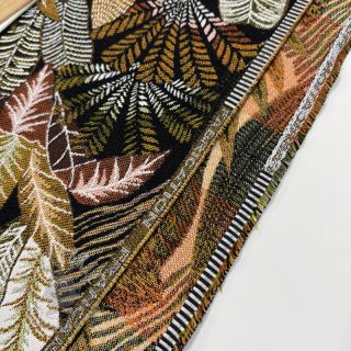 Tkanina dekoracyjna jacquard Egypte noir