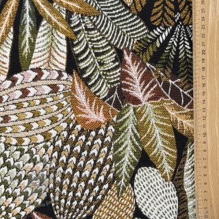 Tkanina dekoracyjna jacquard Egypte noir