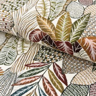 Tkanina dekoracyjna jacquard Egypte blanc