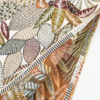 Tkanina dekoracyjna jacquard Egypte blanc