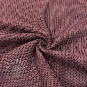 Dzianina swetrowa BIG KNIT lilac