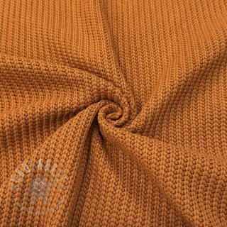 Dzianina swetrowa BIG KNIT brick