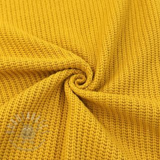 Dzianina swetrowa BIG KNIT yellow