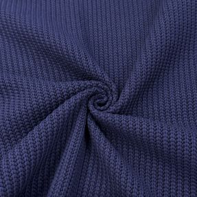 Dzianina swetrowa BIG KNIT navy