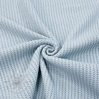 Dzianina swetrowa BIG KNIT baby blue
