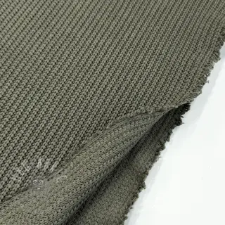 Dzianina swetrowa BIG KNIT camo green