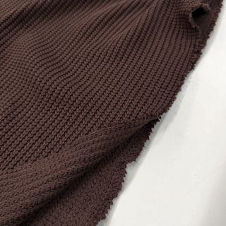 Dzianina BIG KNIT dark brown