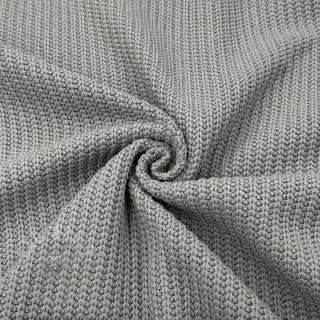 Dzianina swetrowa BIG KNIT light grey