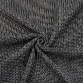 Dzianina BIG KNIT dark grey