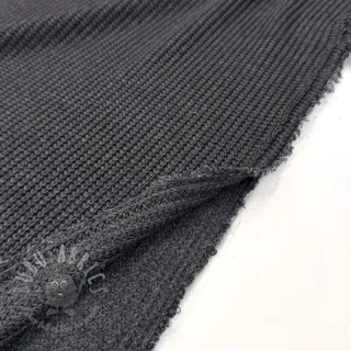 Dzianina swetrowa BIG KNIT dark grey