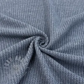 Dzianina swetrowa BIG KNIT blue