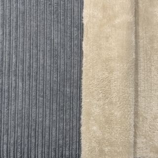 Sztruks Cofur fleece grey