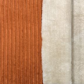 Sztruks Cofur fleece brick