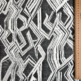 Dzianina swetrowa jacquard Comfy Broken checks black