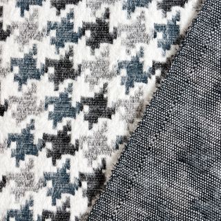 Dzianina swetrowa jacquard Comfilia Camo grey