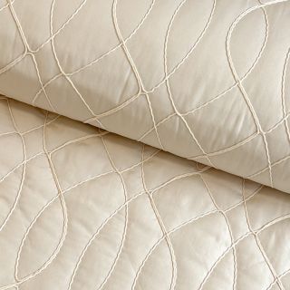 Pikowana tkanina Cord off white