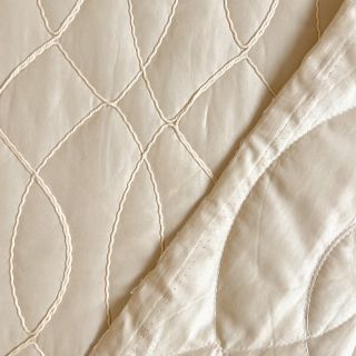 Pikowana tkanina Cord off white