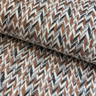Dzianina jacquard Comfilia Irregular Herringbone