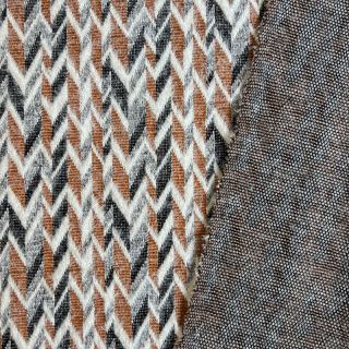 Dzianina swetrowa jacquard Comfilia Irregular Herringbone