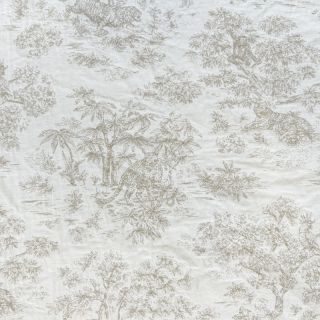 Tkanina dekoracyjna jacquard MACASSAR alover lin